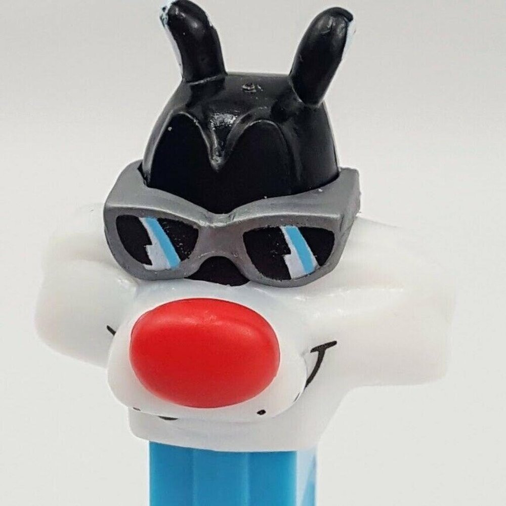 Pez Sylvester Cat Sunglasses 1998 Candy Dispenser Warner Bros - Picture 8 of 8